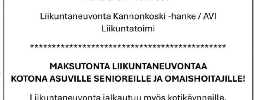 inbody ja liikuntaneuvonta