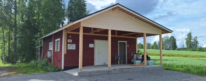 Haapalahden kalasatamarakennus