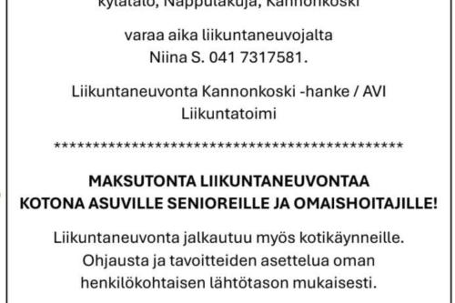 inbody ja liikuntaneuvonta