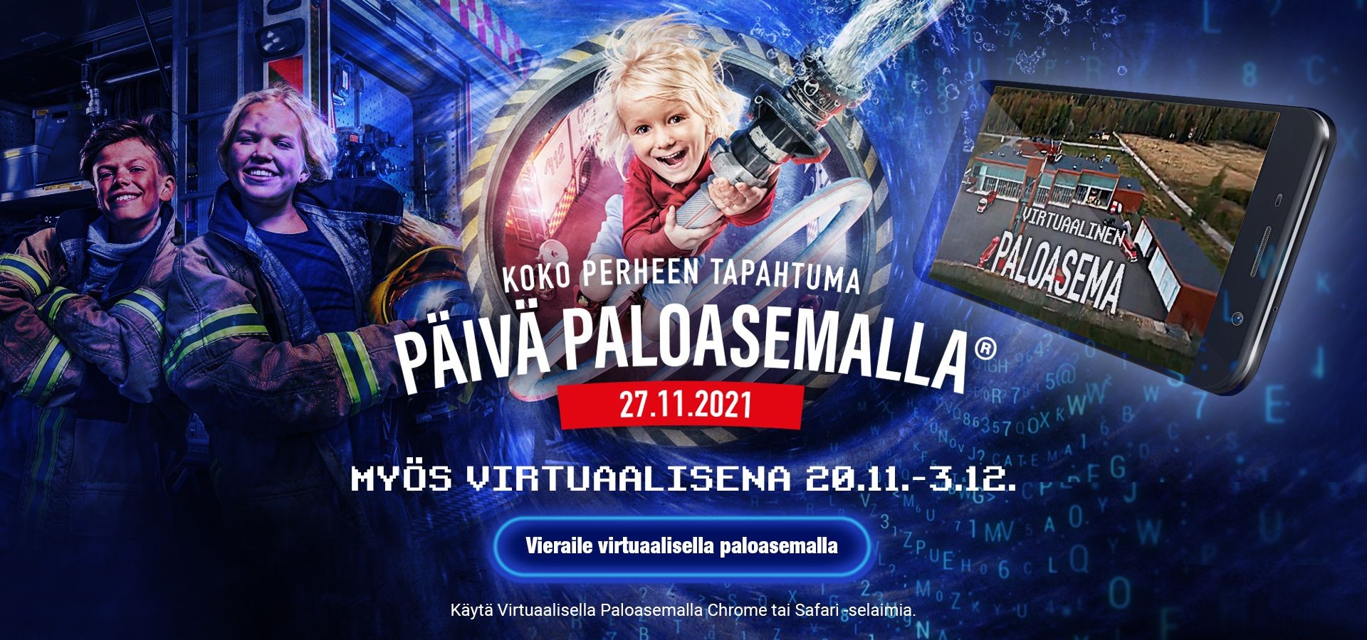 Päivä paloasemalla 27.11.2021
