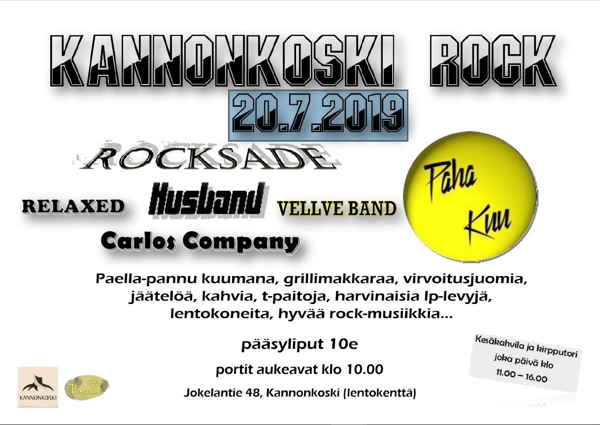 Kannonkoski Rock 20.7.2019.